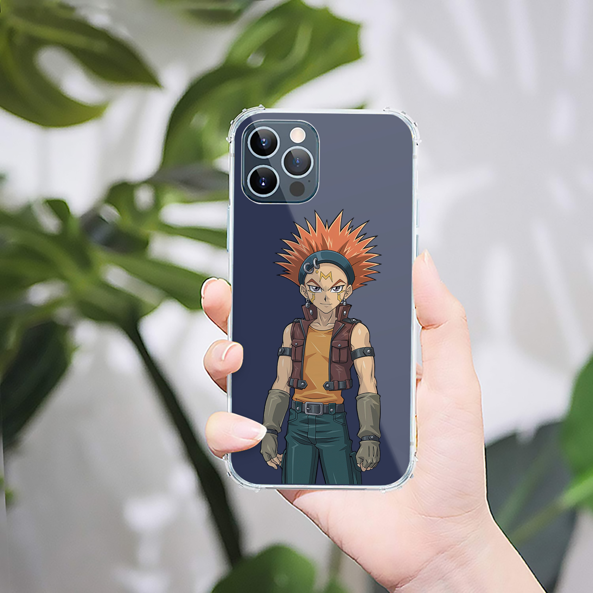 （画像用） 遊☆戯☆王 Yu-Gi-Oh! 【iPhone 12シリーズ対応】透明スマホケース（クリアソフトケース）